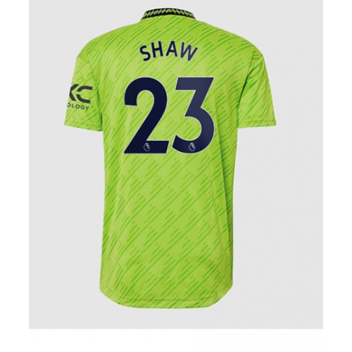Manchester United Luke Shaw #23 Tredjedrakt 2022-23 Kortermet Manchester United Luke Shaw #23 Tredjedrakt 2022-23 Kortermet